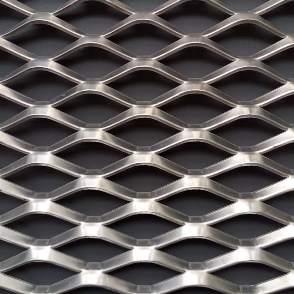 Powder Coating Aluminum Expanded Decorative Mesh Panel - Foshan Qi ...