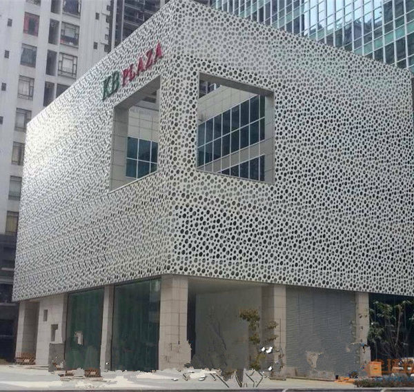 metal facade, metal curtain wall, exterior wall decoration projects