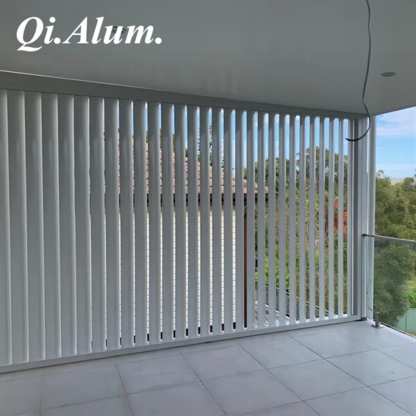 Sunscreen Aluminium Louver Facade for Building Facades