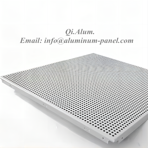 Perforated And Non Perforated 600*600 Aluminum Ceiling Tile/panel
