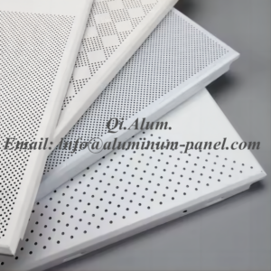 Perforated And Non Perforated 600*600 Aluminum Ceiling Tile/panel