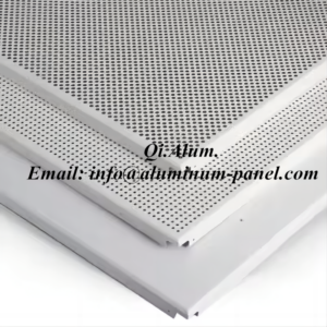 Perforated And Non Perforated 600*600 Aluminum Ceiling Tile/panel