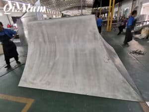 Innovative Double Curvature Aluminum Panels Futuristic Building Exteriors