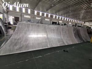 Eco-Friendly Aluminum Curved Panels Contemporary Commercial Architecture