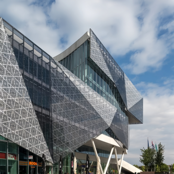 Aluminum facade panel